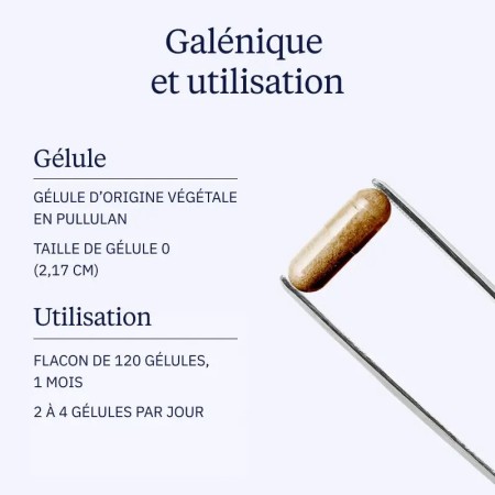 Levure de bière bio - Flacon de 120 gélules