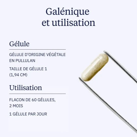 Lutéine & zéaxanthine - Flacon de 60 gélules