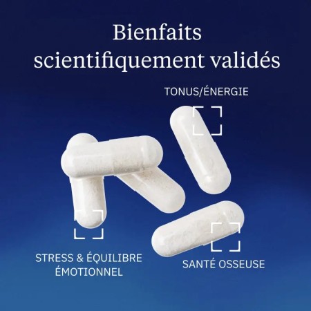 Magnésium bisglycinate - Flacon de 60 gélules