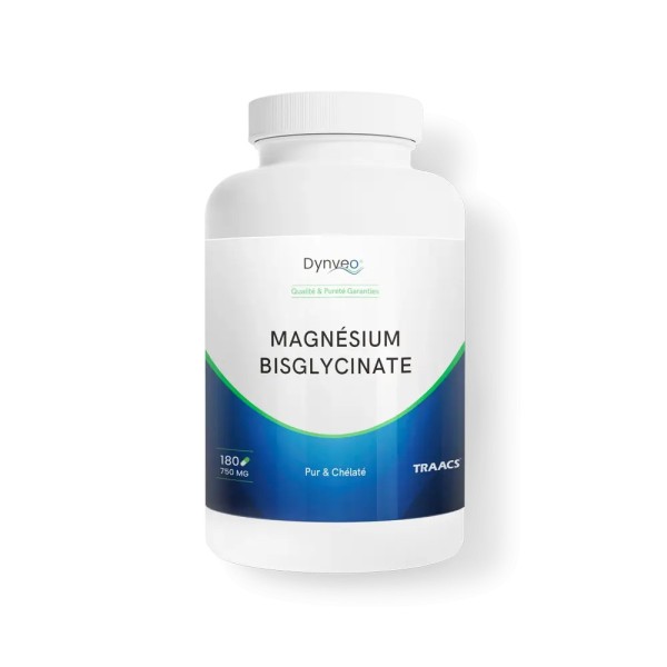 Magnésium bisglycinate - Flacon de 180 gélules