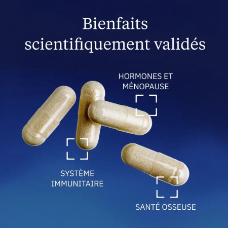 Vitamines D3 + K2 MK-7 - Flacon de 60 gélules