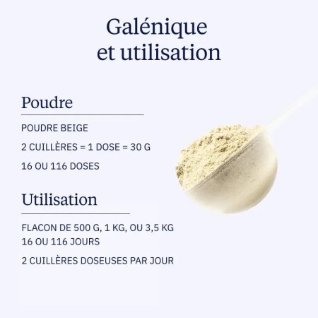Protéine végétale BIO - Poudre 500 g