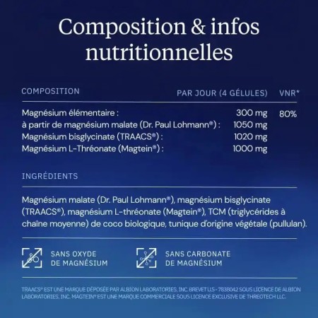 MAG360 - Flacon de 120 gélules