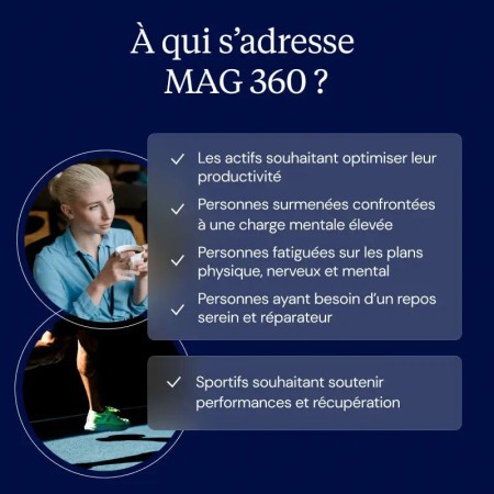 MAG360 - Flacon de 120 gélules