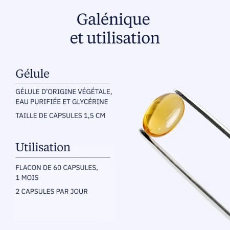 Oméga-3 végétal - Flacon de 60 capsules